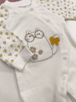 لباس نوزادی سرهمی مدل یاسمین - تصویر 3