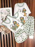 ست پنج تیکه نو زا ی جعبه ای زرافه ونخل - تصویر 2